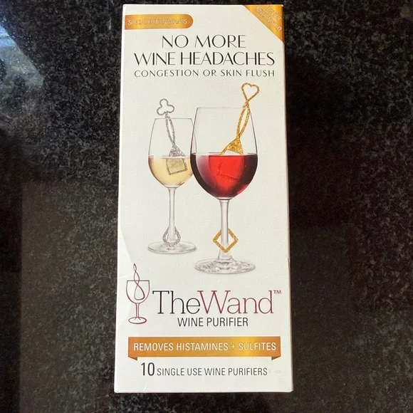 The Wand Wine Purifier - No More Wine Headaches - Picture 2 of 6